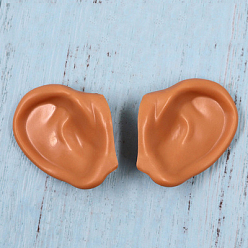 Chocolate Plastic Doll Ear, for Female BJD Doll Accessories Marking, Chocolate, 50mm