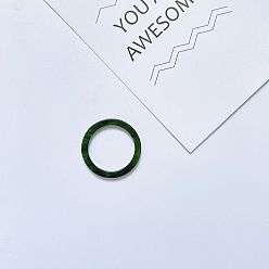 9#J Ретро акриловое кольцо с уксусом, Минималистичное модное невыцветающее прозрачное красочное кольцо на палец для девушки.