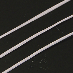 Лиловый Плоская эластичная кристаллическая струна, эластичная нить для бисера, для изготовления эластичного браслета, сирень, 0.8 мм