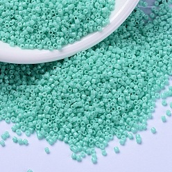 (DB2122) Окрашенный Дуракоат Непрозрачная Каталина Бусины miyuki delica, цилиндр, японский бисер, 11/0, (db 2122) окрашенная в непрозрачную каталину дюракоат, 1.3x1.6 мм, отверстие : 0.8 мм, Около 2000 шт / 10 г