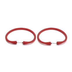 (123L) Белый крем непрозрачный блеск Силиконовые шнур браслеты, с 304 винтовыми зажимами из нержавеющей стали, огнеупорный кирпич, 6-7/8 дюйм (17.5 см), 4~6 мм