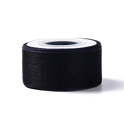 Marine Blue 10 Yards Polyester Chiffon Ribbon, for DIY Jewelry Making, Marine Blue, 1- inch(25.5mm)
