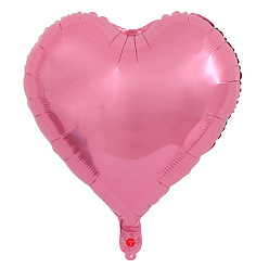 Flamingo Heart Aluminum Film Valentine's Day Theme Balloons, for Party Festival Home Decorations, Flamingo, 450mm