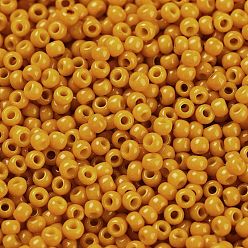 (1606) Opaque Luster Tuscan Orange Тохо 11/0 круглые бусины, японский бисер, (1606) непрозрачный тосканский оранжевый, 11/0, 2.2 мм, отверстие : 0.8 мм, Около 1110 шт / 10 г
