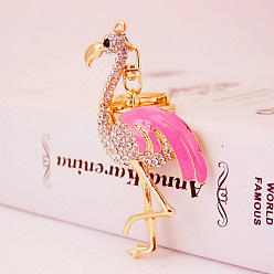 Hot Pink Cute Crane Keychain Pendant Bag Accessory Keychain 350 - Creative and Lovely.