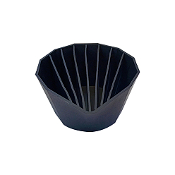 Black Silicone Split Cups For Paints Pouring, Paint Pour Cup 8 Channels Dividers, DIY Epoxy Resin Tools For Painting Fluid Art, Black, 11.3x9.6x5.5cm