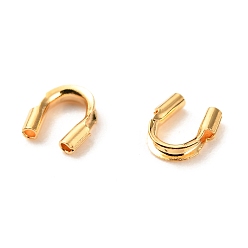 Настоящее золото 18K Провод опекуна и протекторы, долговечный, реальный 18 k позолоченный, 5x6x2 мм, отверстие : 1.5 мм