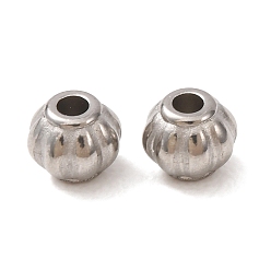 Edelstahl Farbe 304 Edelstahlkugeln, Laterne, Edelstahl Farbe, 4.5x4 mm, Bohrung: 1.6 mm