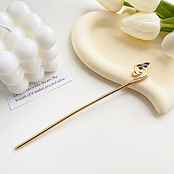 golden cloud 16cm Metal Hairpin Ancient Style Tassel Hairpin Women's High-end Hanfu Hair Accessories Headwear New Chinese-style Updo Hairpin.