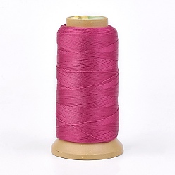 Camellia Polyester Thread, for Custom Woven Jewelry Making, Camellia, 0.5mm, about 480m/roll