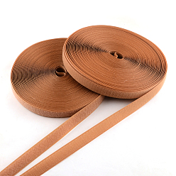 Terre De Sienne Crochet et boucle bandes adhésives, robinets magiques avec 50% nylon et 50% polyester, Sienna, 25mm