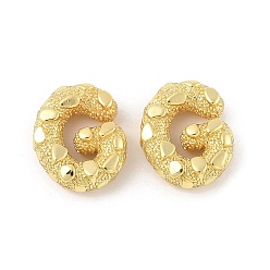 Letter G Латунные подвески, письмо амулеты, стойки покрытие, долговечный, без кадмия и без свинца, золотые, Буква G, 19~20x11~19x6.5~7 мм, отверстие : 3~4x2.5 мм