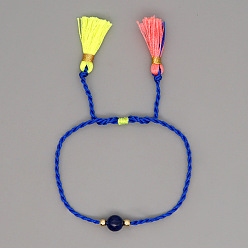 B-B190051I Natural Gemstone Yoga Bracelet Ethnic Style Turquoise Beaded Bracelet for Men and Women.