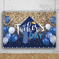 Balloon Father's Day Party Cloth Banner Decoration, Photography Backdrops, Rectangle, Balloon Pattern, 800x1200mm