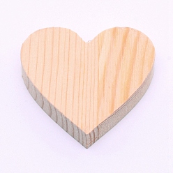 BurlyWood Pinewood Chassis, for Toy Model Display, Heart, BurlyWood, 56.5x59.5x15mm