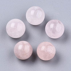 Розовый Кварц Натуральный розы украшения кварц дисплей, круглые, 19~21 мм