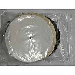 Mixed Color Cotton Ribbons, Herringbone Ribbon, for Jewelry Making, Mixed Color, 5/8 inch(15mm), 45m/roll, 3rolls/set