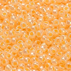 (148) Ceylon Peach Cobbler Тохо 8/0 круглые бусины, японский бисер, (148) сапожник из цейлонских персиков, 3 мм, отверстие : 1 мм, Около 1110 шт / 50 г
