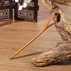 Elegant and refined Vintage Wooden Hairpin for Traditional Chinese Hairstyles and Dresses
