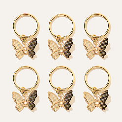 ZC004-1 Chic Braided Butterfly Pendant Hair Accessories for Street Style, DIY Headband and Clip