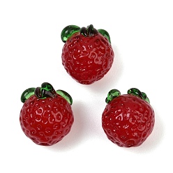 (123L) Белый крем непрозрачный блеск Бусины лэмпворк , хурма, огнеупорный кирпич, 14x13 мм, отверстие : 1.2 мм