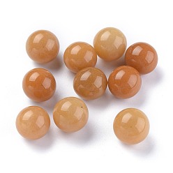 Topaz Jade Natural Topaz Jade Beads, Gemstone Sphere, No Hole/Undrilled, Round, 17.5~18mm