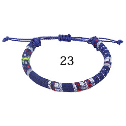 23 Bohemian Ethnic Style Handmade Braided Bracelet for Teens Colorful Surfing Friendship Bracelet