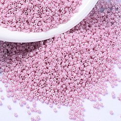 (DB1907) Opaque Rosewater Luster MIYUKI Delica Beads, Cylinder, Japanese Seed Beads, 11/0, (DB1907) Opaque Rosewater Luster, 1.3x1.6mm, Hole: 0.8mm, about 10000pcs/bag, 50g/bag