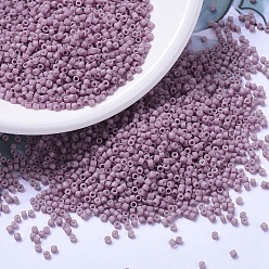 (DB0800) Окрашенный Полу-матовый Непрозрачный Античный Розовый Бусины miyuki delica, цилиндр, японский бисер, 11/0, (db 0800) окрашенная полупрозрачная матовая античная роза, 1.3x1.6 мм, отверстие : 0.8 мм, Около 2000 шт / 10 г