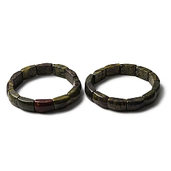 Кровь драконов Браслеты из натуральной драконьей крови для женщин и мужчин, бамбук, внутренний диаметр: 2-3/8 дюйм (6.15 см), бусина : 10.5~11x16.5~17.5x6.5~7 mm