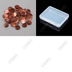 Light Salmon 140Pcs Dyed Natural Akoya Shell Pendants, Disc Charms, Light Salmon, 15x1mm, Hole: 1.2mm