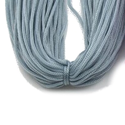 Gainsboro Polyester Hollow Yarn for Crocheting, Ice Linen Silk Hand Knitting Light Body Yarn, Summer Sun Hat Yarn for DIY Cool Hat Shoes Bag Cushion, Gainsboro, 1mm, about 54.68 Yards(50m)/Skein