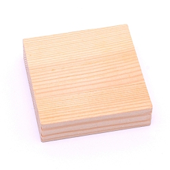 BurlyWood Pinewood Chassis, for Toy Model Display, Square, BurlyWood, 60x60x15mm