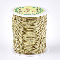 Pale Goldenrod Nylon Thread, Pale Goldenrod, 1.5mm, about 120.29 yards(110m)/roll