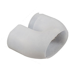 White DIY Silicone Arch Shape Candestick Molds, Resin Plaster Cement Casting Molds, White, 6.4x9.8x4.2cm