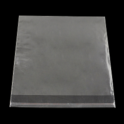 Clear Rectangle OPP Cellophane Bags, Clear, 27x22cm, Unilateral Thickness: 0.035mm, Inner Measure: 23x22cm