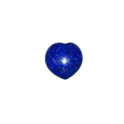 Lapis Lazuli Natural Lapis Lazuli Heart Palm Stone, Massage Tools, Pocket Stone for Energy Balancing Meditation, 30x30x15mm