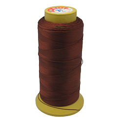 Chocolate Nylon Sewing Thread, 9-Ply, Spool Cord, Chocolate, 0.55mm, 200yards/roll
