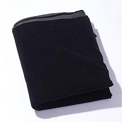 Черный Ювелирные изделия бархата химического волокна, чёрные, 162x97x0.1 см