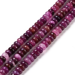 Kunzite Natural Kunzite Beads Strands, Rondelle, 4.5x2.5mm, Hole: 0.7mm, about 145pcs/strand, 15.75 inch(40cm)