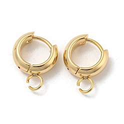 Настоящее золото 24K 201 серьги с обручем из нержавеющей стали, с горизонтальной петлей и 316 стержнем из хирургической нержавеющей стали, реальный 24 k позолоченный, 11x4 мм, отверстие : 2.5 мм, контактный: 1 mm.