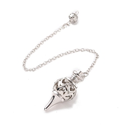 Платина Латунные маятники для биолокации, сфера, платина, 225 мм