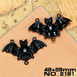 2191 Bat DIY electrophoretic black pendant animal punk style necklace pendant jewelry accessories