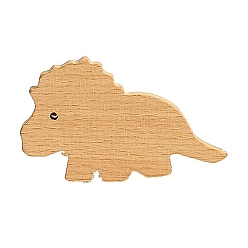 Dinosaur Ручки двери шкафа из дерева, кухонный ящик тянет ручки шкафа, динозавр, 51x86 мм