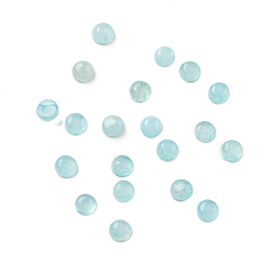 Нефрит Природного нефрита кабошоны, полукруглый, окрашенные, 4x2~2.5 мм