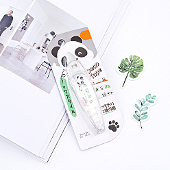 Panda ABS Plastic Decorative Correction Tape, for Scrapbooking Greeting Card Diary Stationery School Supplies, Panda Pattern, 110x27x20mm