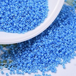 (DB0659) Окрашенный Непрозрачный Темно-бирюзовый синий Бусины miyuki delica, цилиндр, японский бисер, 11/0, (дБ 0659) окрашенный непрозрачный темно-бирюзовый, 1.3x1.6 мм, отверстие : 0.8 мм, Около 2000 шт / 10 г