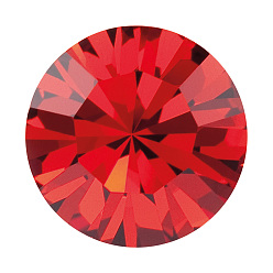 90075 Red Velvet Preciosa® maxima кристалл круглые камни, чешский хрусталь, срыв твердой мозговой оболочки, круглый(431 11 615 шаттон), 90075 красный бархат, сс8/пп17(2.3~2.5мм)