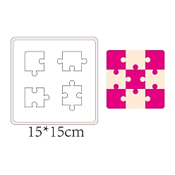 Другие Резка дерева, Со сталью, для diy scrapbooking / фотоальбом, декоративная тисняющая бумажная карточка, изготовление изделий из кожи, пазл, 150x150x9 мм