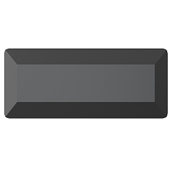 23980 272 Hematite Фантазийные кристаллы preciosa® maxima, чешский хрусталь, 435 26 212 багет, нетронутый, 23980 272 гематит, 7x3 мм